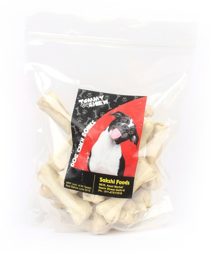 TommyChew TommyChew Pressed Bones for Dogs 3 Inch (1Kg Pack) Dog Chew