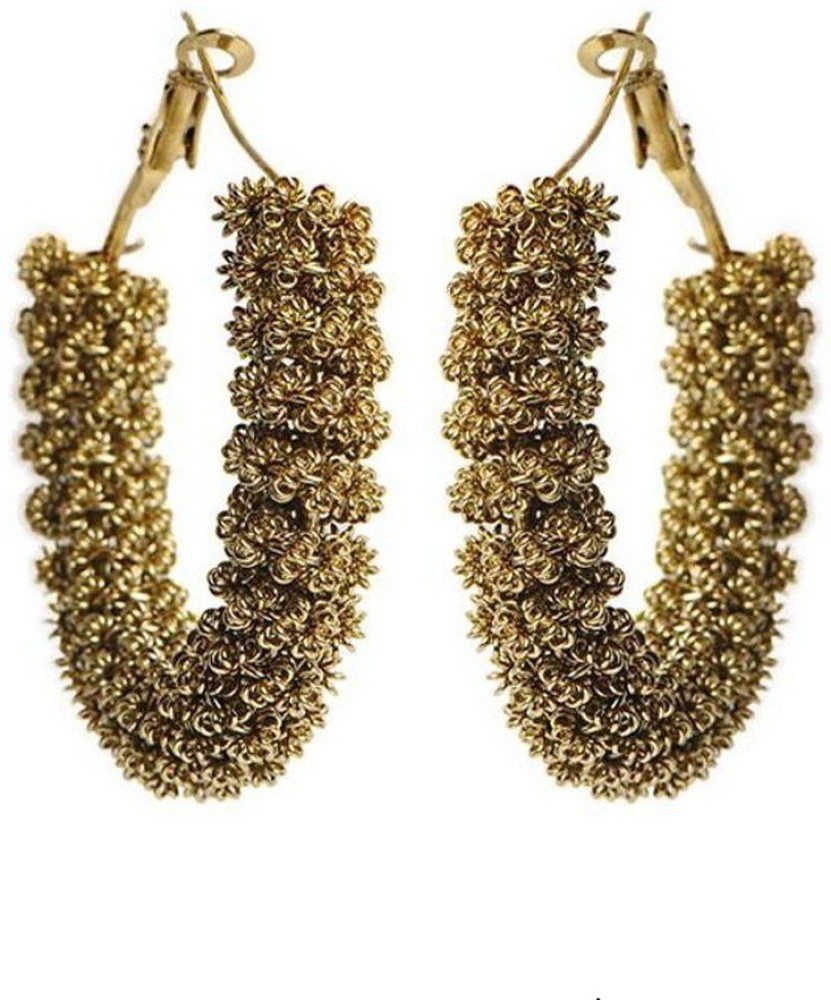 Ruhani Stylish Earrings for Women | Traditional Earrings for Girls Alloy Clip-on Earring
