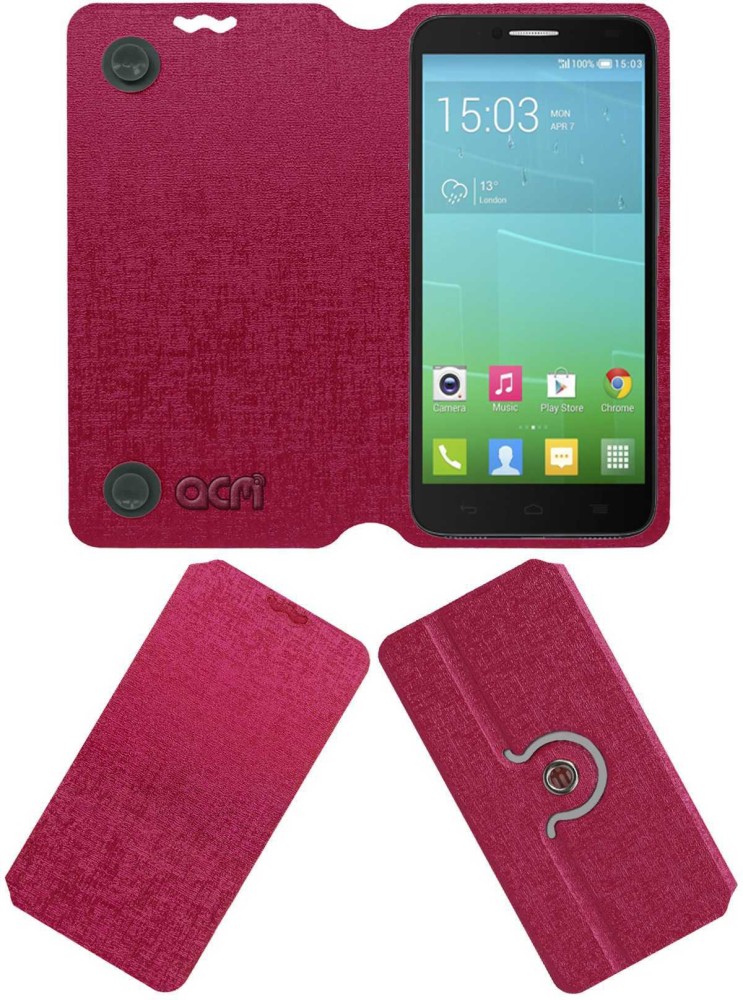 ACM Flip Cover for Alcatel One Touch Idol 2 6037
