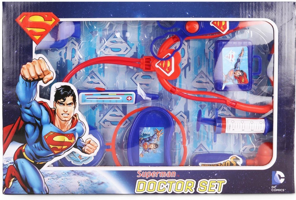 Superman 10 Pieces Family Doctor Set