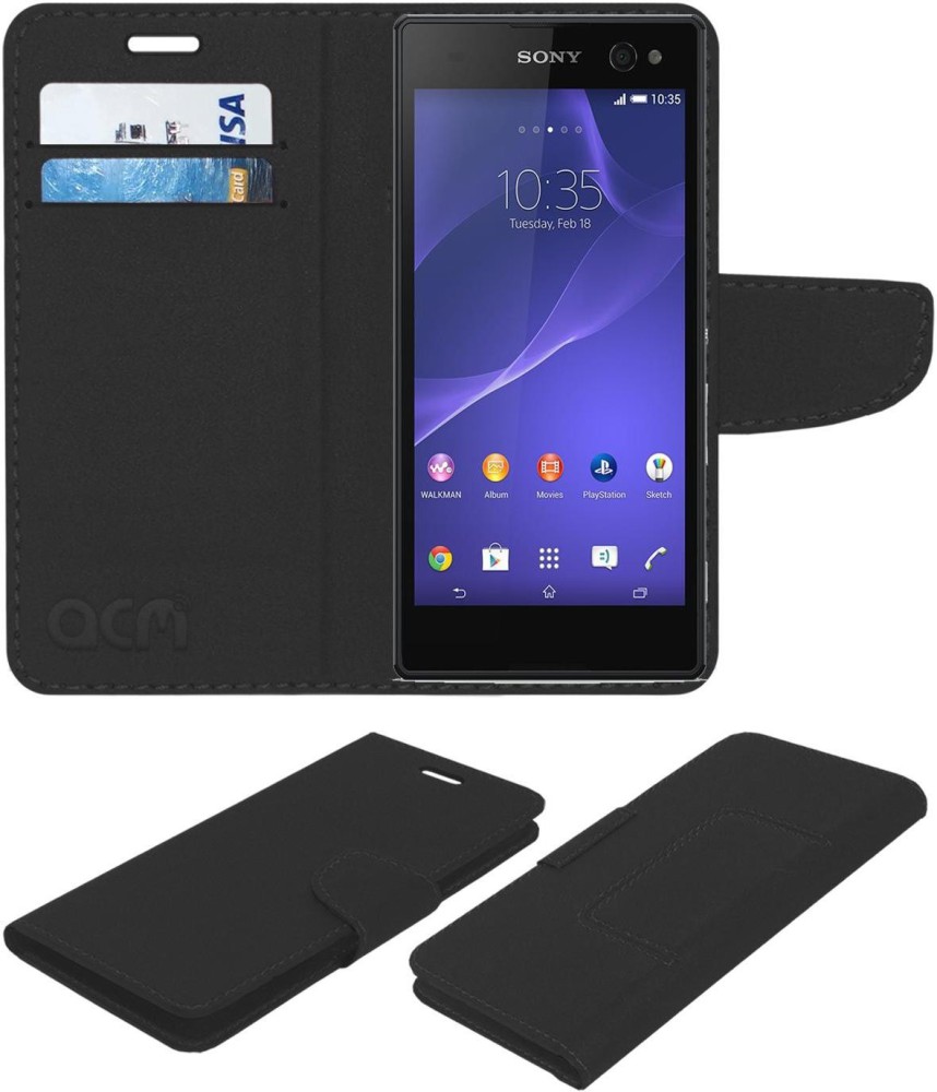 ACM Flip Cover for Sony Xperia C3