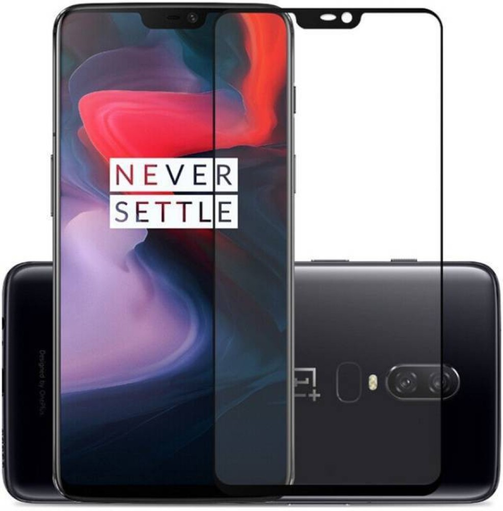 CASEHUNT Edge To Edge Tempered Glass for OnePlus 6