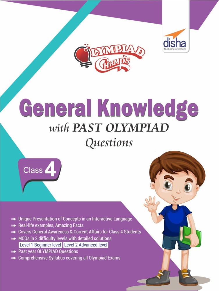Olympiad Champs General Knowledge Class 4 with Past Olympiad Questions