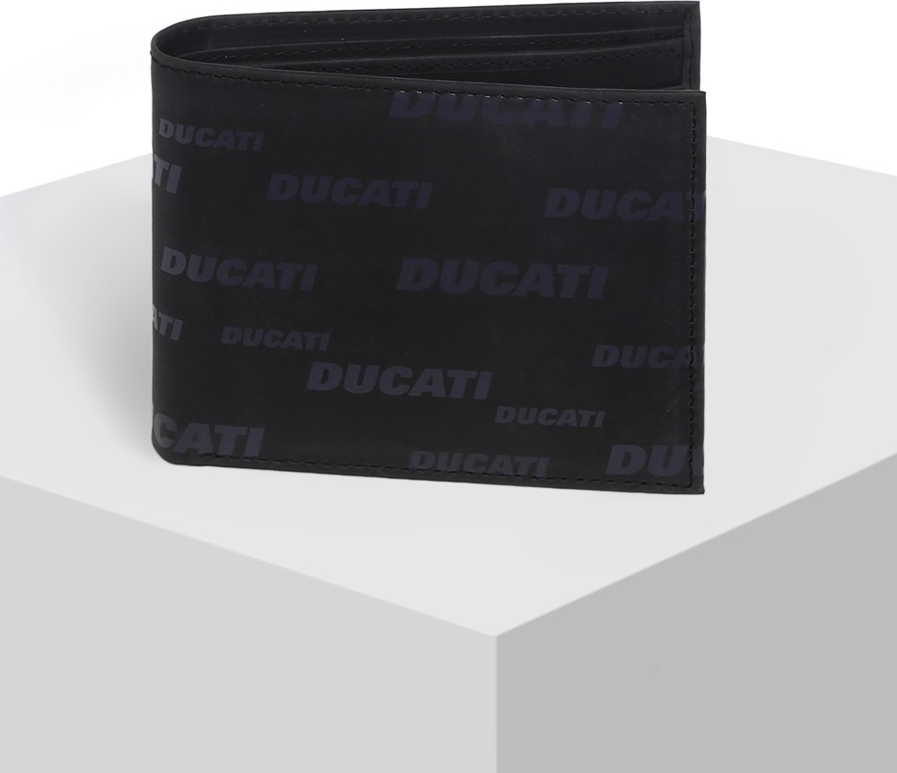 DUCATI Men Grey Genuine Leather Wallet