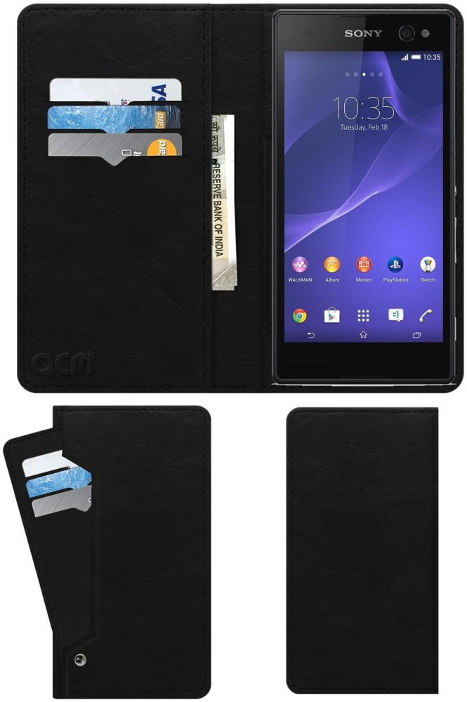 ACM Flip Cover for Sony Xperia C3