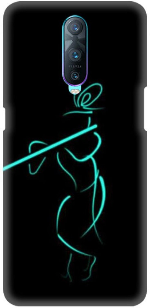 PNBEE Back Cover for Oppo R17 Pro, Oppo RX17 Pro -Lord Krishna Printed Back Case Cover