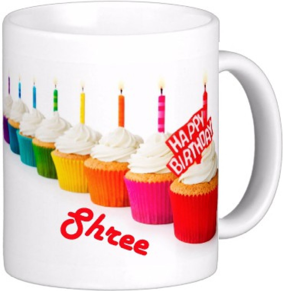 Exoctic Silver SHREE_Best Birth Day Gift For Loved One's_HBD 22 Ceramic Coffee Mug