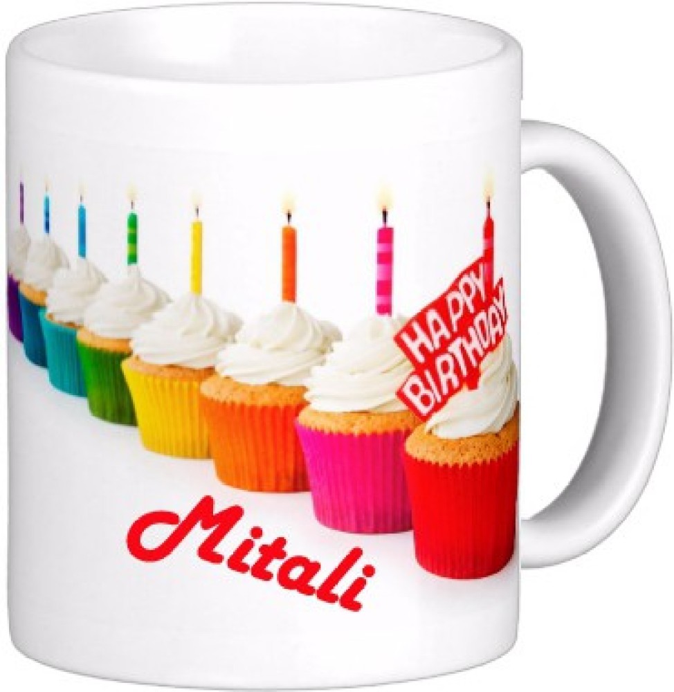 Exoctic Silver MITALI_Best Birth Day Gift For Loved One's_HBD 22 Ceramic Coffee Mug