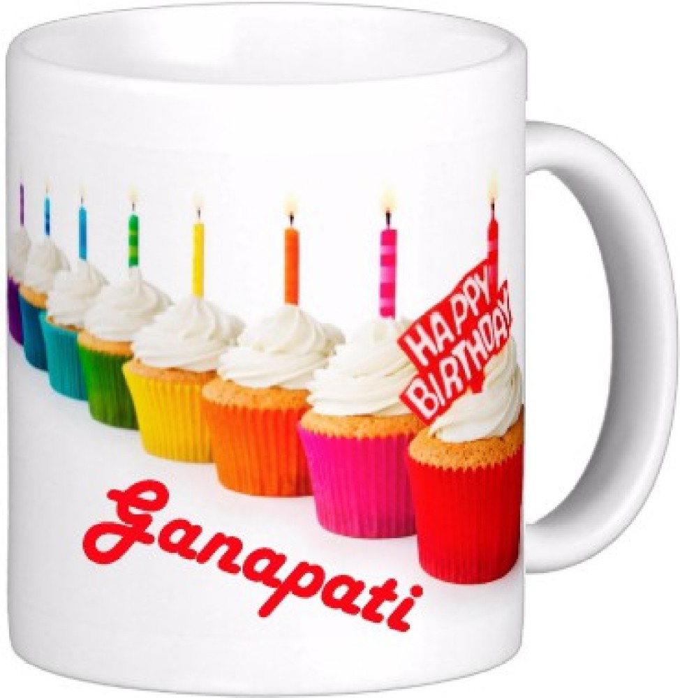 Exoctic Silver GANAPATI_Best Birth Day Gift For Loved One's_HBD 22 Ceramic Coffee Mug
