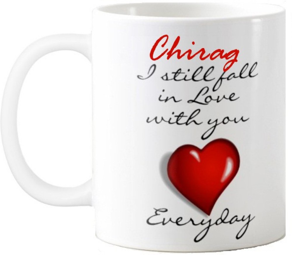 Exoctic Silver CHIRAG_Best Gift For Loved One's_HBD 26 Ceramic Coffee Mug