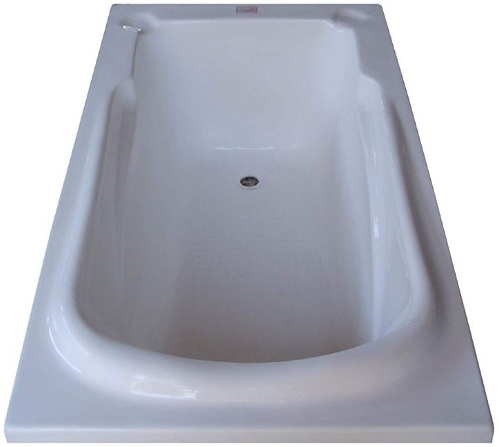 MADONNA BONFIXWHI102 Bonn Acrylic 4.5 Feet Rectangular Bathtub - White Undermount Bathtub