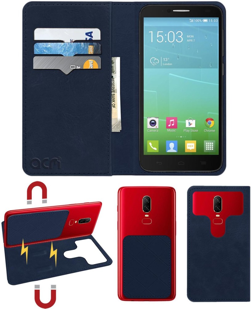 ACM Flip Cover for Alcatel One Touch Idol 2 6037