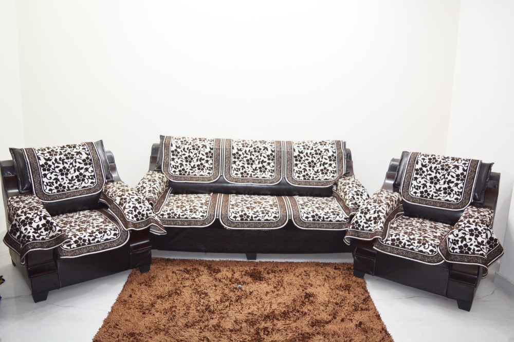 KINGLY Jacquard Floral Sofa Cover