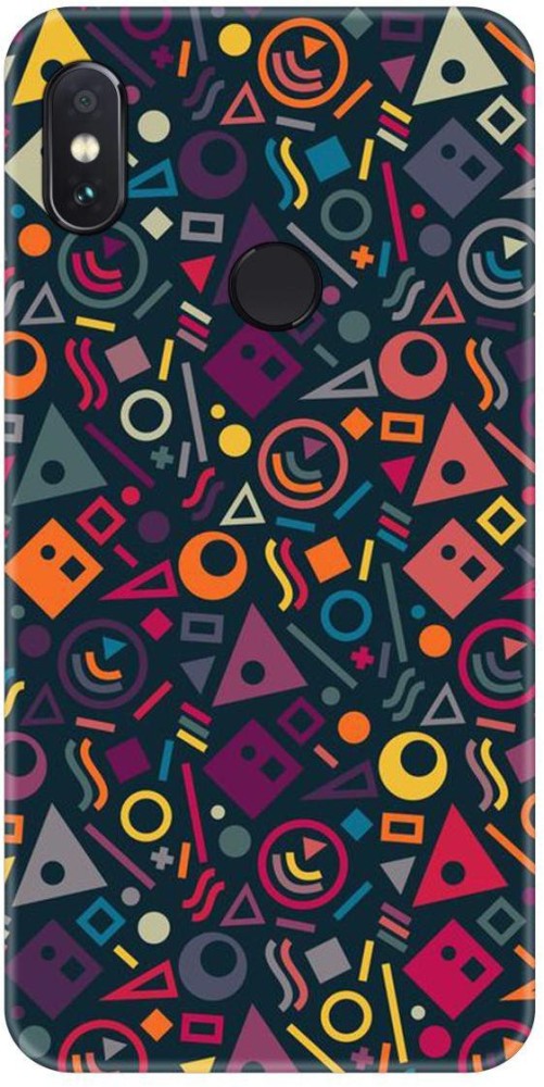 Smutty Back Cover for Mi Redmi Note 6 Pro, M1806E7TG, M1806E7TH, M1806E7TI - Color Doodle Print