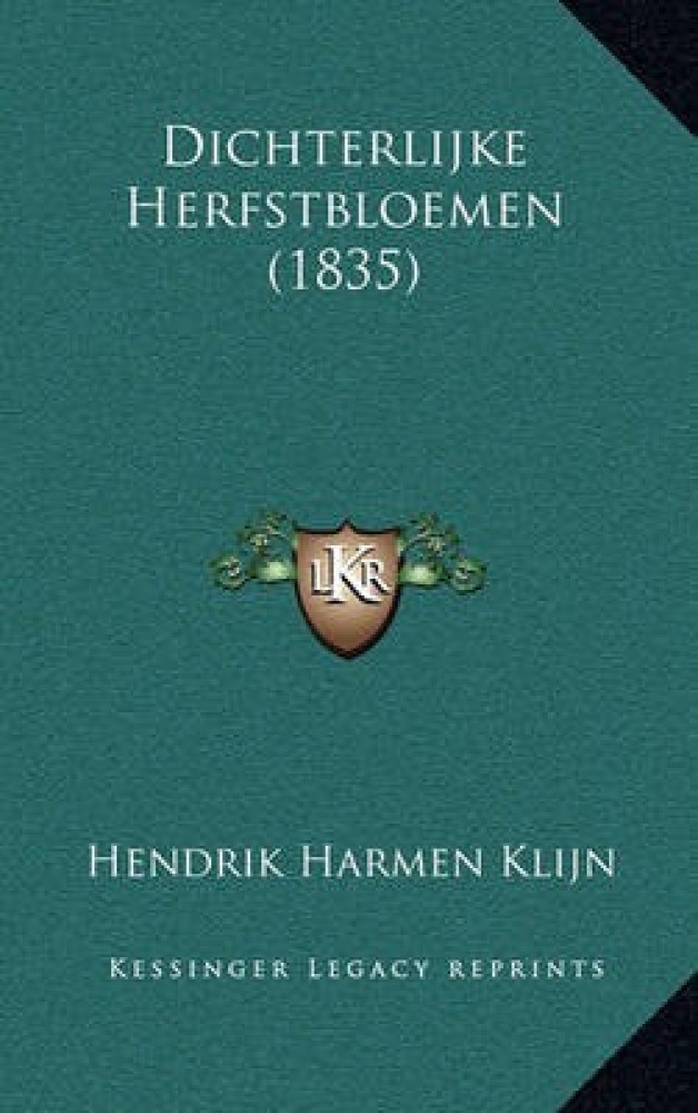 Dichterlijke Herfstbloemen (1835)