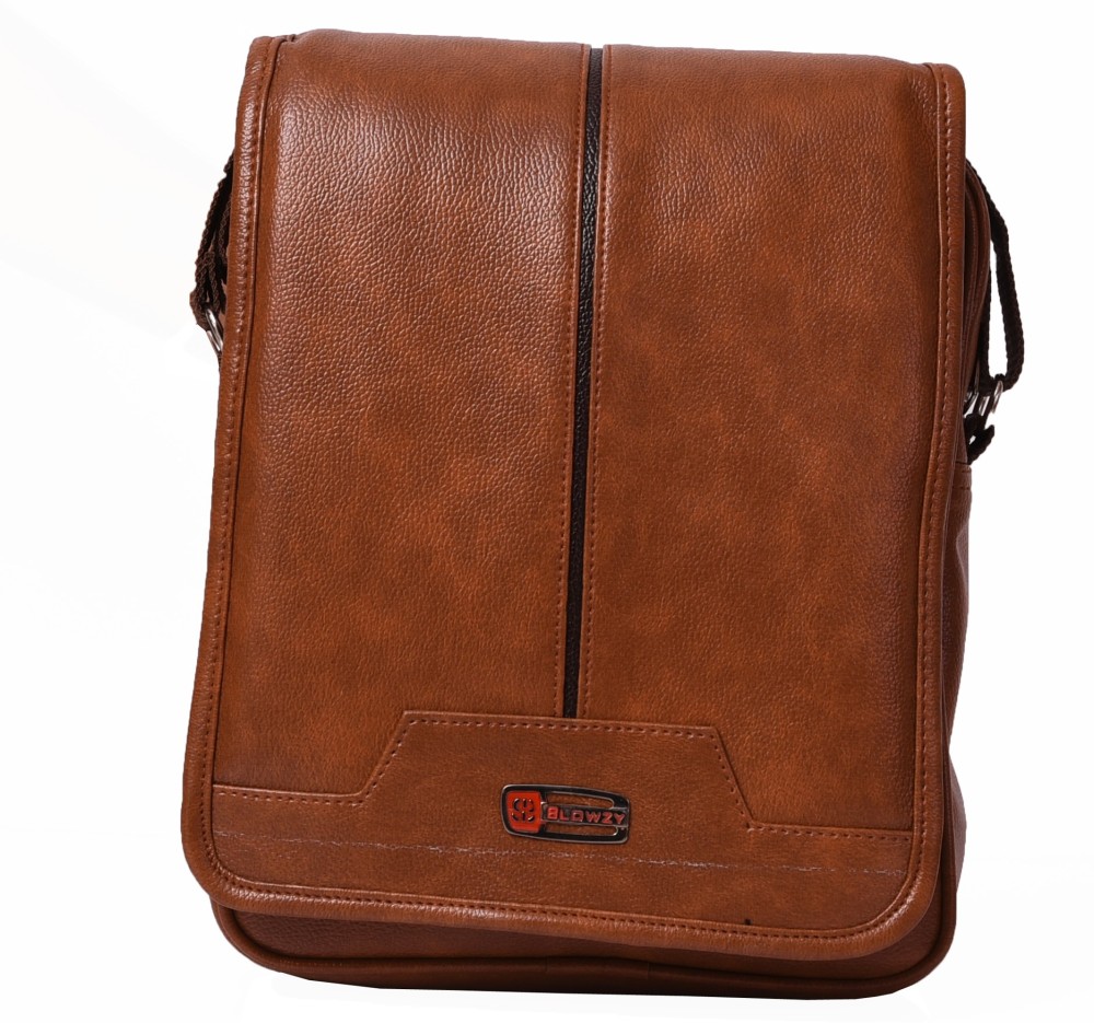Blowzy Brown Sling Bag Shoulder Bags Travel Bag Crossbody Bags for Men Work Business