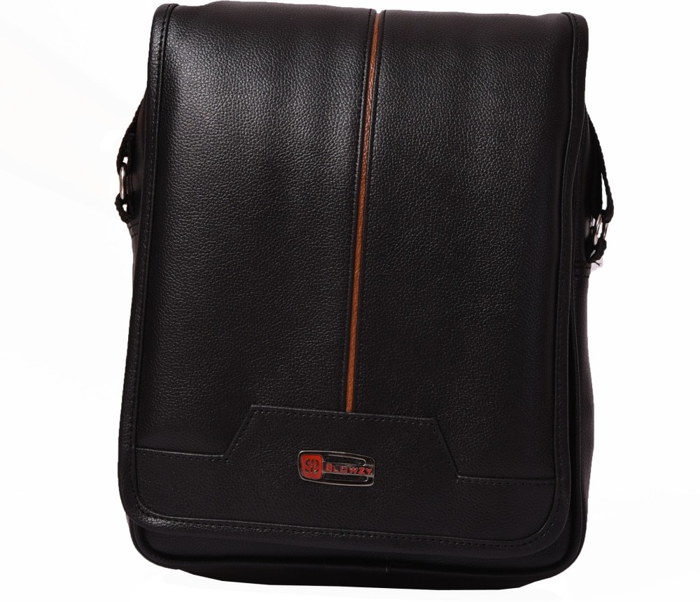 Blowzy Black Sling Bag Shoulder Bags Travel Bag Crossbody Bags for Men Work Business