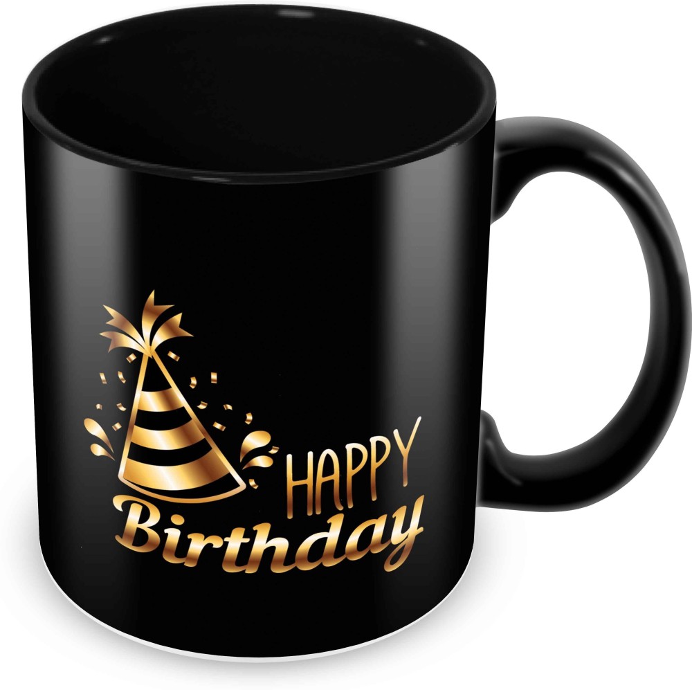 Tuelip Printed Birthday Tea & Coffee (350 ml) Ceramic Coffee Mug