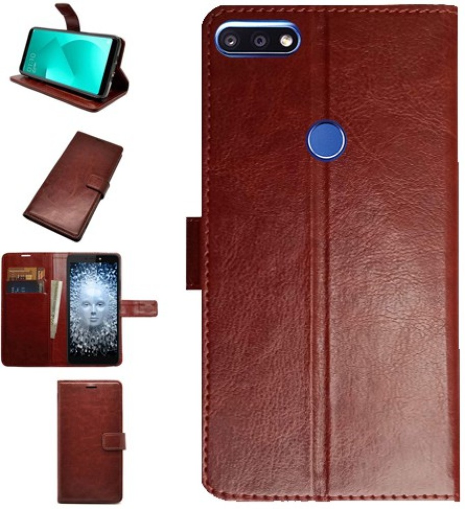 MAXSHAD Flip Cover for Huawei Y7 Prime 2018