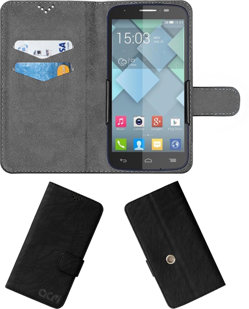ACM Flip Cover for Alcatel Onetouch Idol X