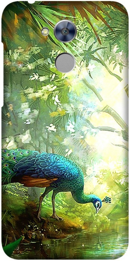 CASE SUTRA Back Cover for Honor Holly 4 DLI-L22 - peacock Print