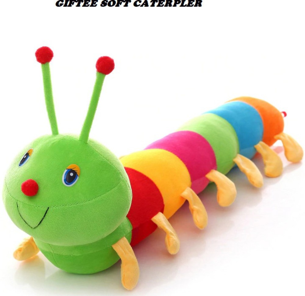 LOVE2SHOP Important Soft and Beautiful Cute Colorful Caterpillar Soft Toy  - 51 cm