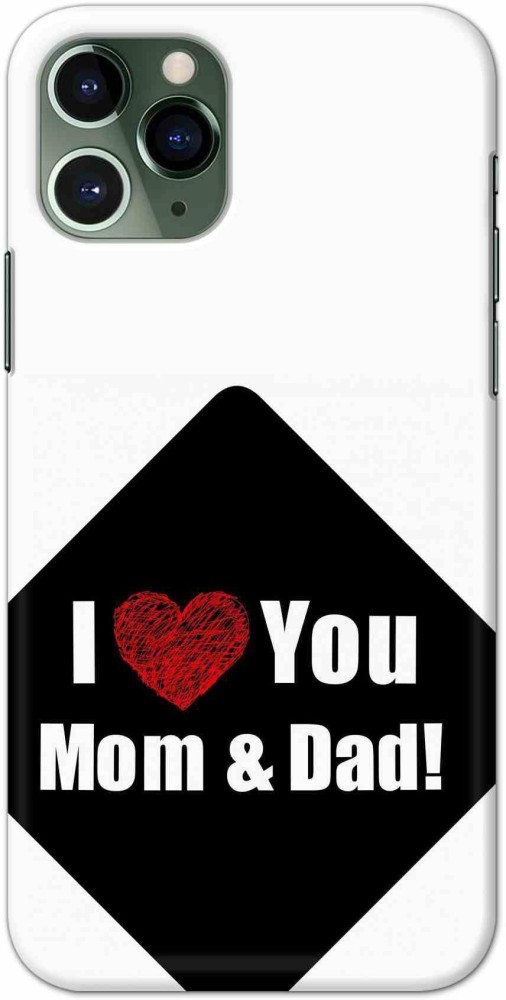SKYCO Back Cover for SKYCO back cover for Iphone 11 Pro - MOM AND DAD LOVE-PARENTS