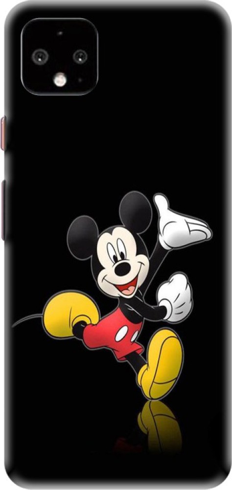 PNBEE Back Cover for Google Pixel 4, G020I- Mickey Mouse Print Mobile Case Cover