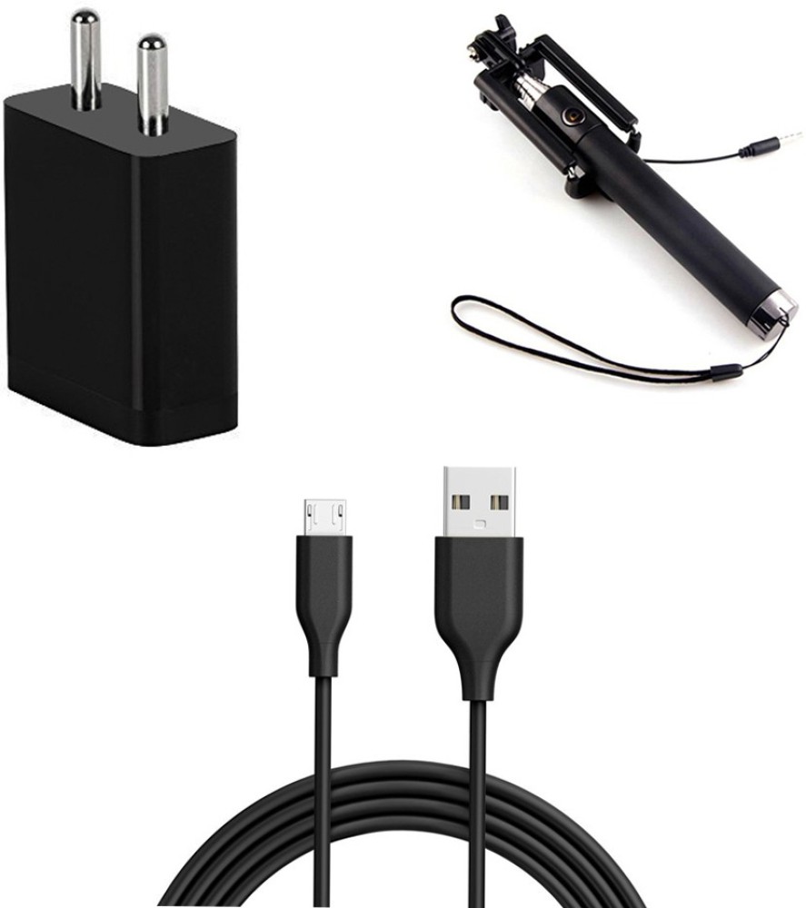 SARVIN Wall Charger Accessory Combo for Lenovo A6 Note