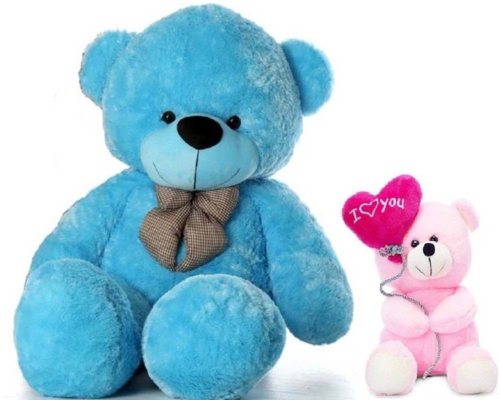 Pocketfriendly VTEDDY Combo Offer 3 Feet Jumbo Cute Red Teddy Bear & 24Cm Cute Pink I  - 91.00001 cm