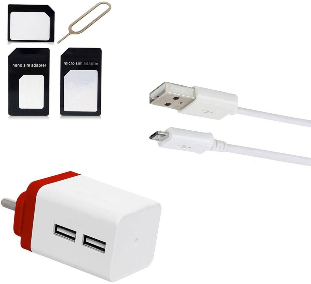 SARVIN Wall Charger Accessory Combo for Tecno Spark 4 Air