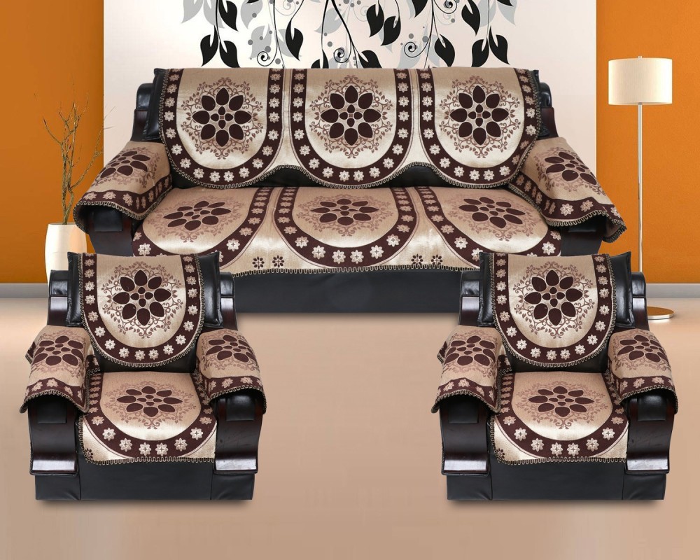 KINGLY Cotton Floral Sofa Cover