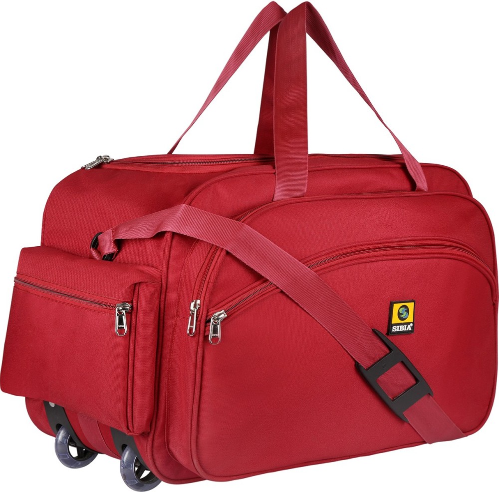 Sibia (Expandable) 55L Multi-Purpose Strolley Duffel With Wheels (Strolley)