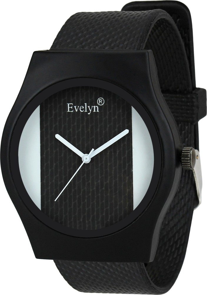Evelyn Black-white Dial Perfect watch for Men Analog Watch  - For Men