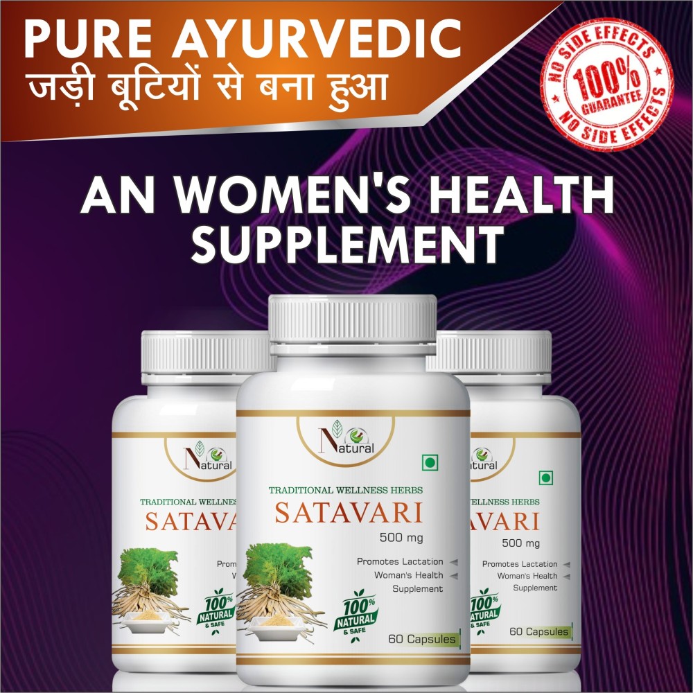 Natural Satavari For Promotes Lactation Women's Wellness 100% Ayurvedic