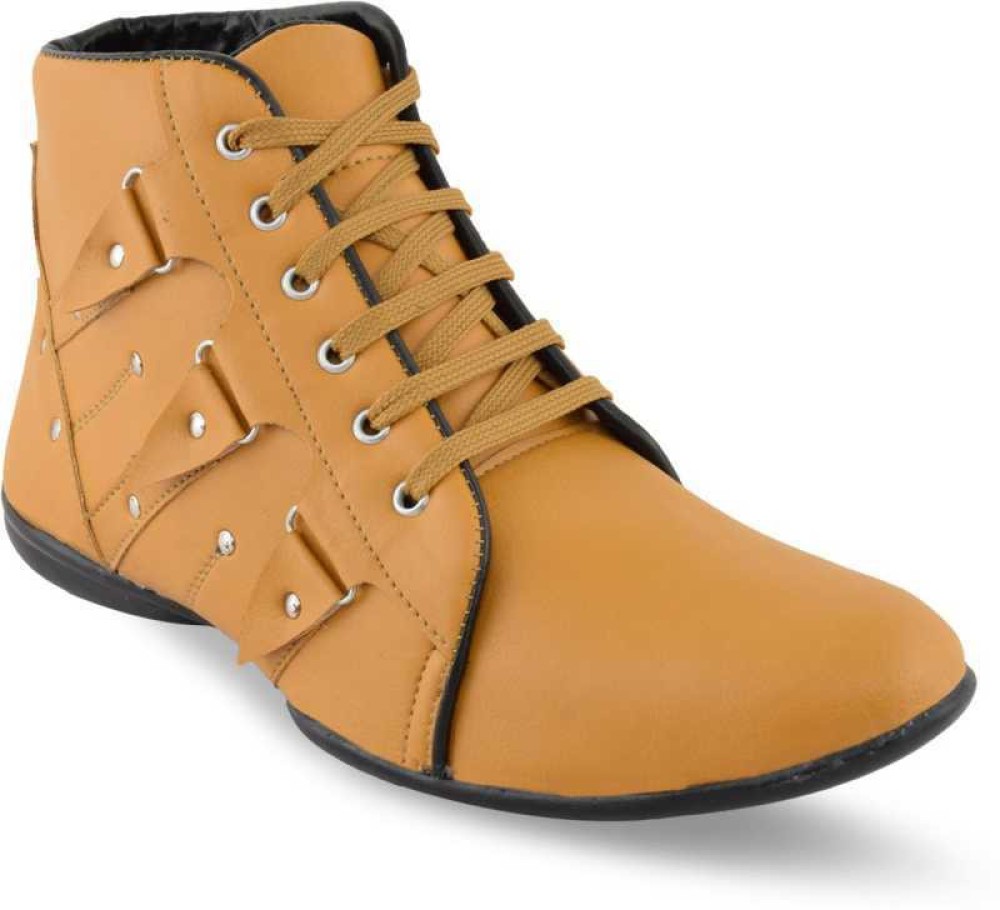 QUALIDA Stylish Boots Boots For Men