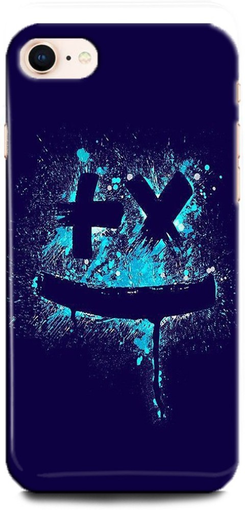 WallCraft Back Cover for Apple iPhone 8 MARSHMELLO, DJ, SMILE, FACE, MUSIC, ART, MASK, FUN