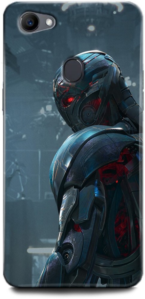 INDICRAFT Back Cover for OPPO F7, CPH1819, CPH1821 ULTRON, AVENGERS: AGE OF ULTRON, MARVEL