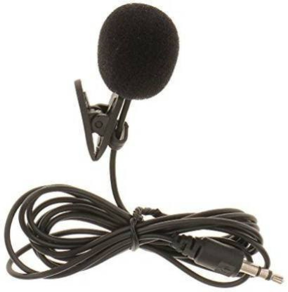 LogicInside Microphone Super Lapel Lavalier Tie Metal Mono Microphone 3.5mm with Collar Clip microPhone lapela for Lound Speaker Microphone Microphone