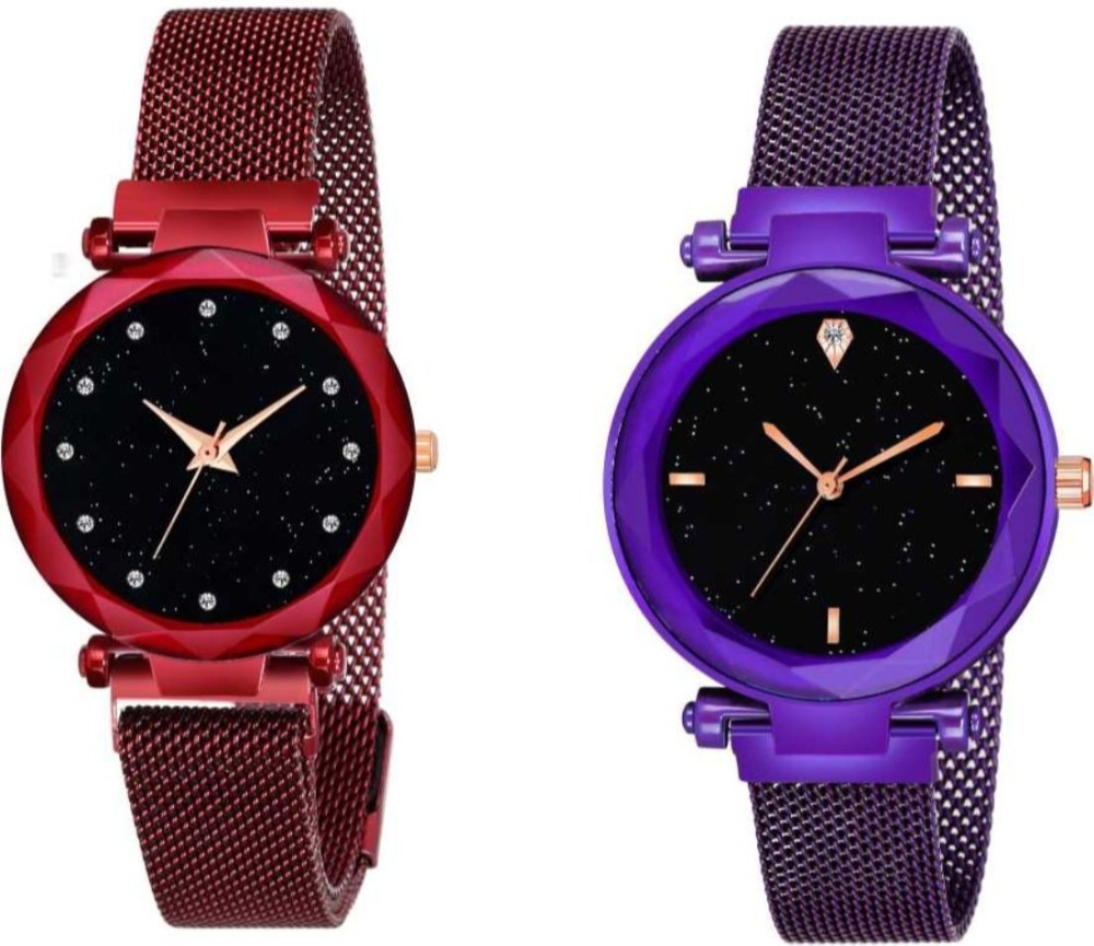 Black Panther Trendy Womens Watch Combos Analog Watch  - For Women