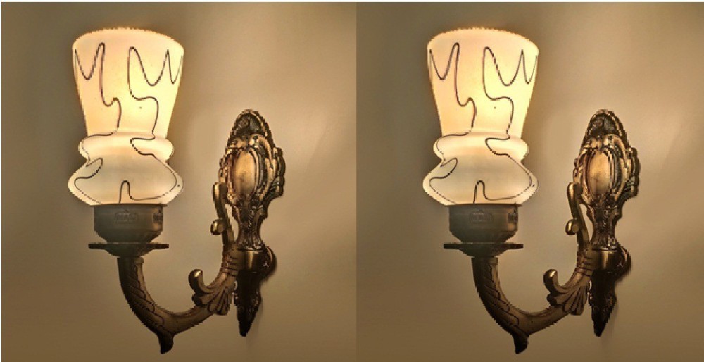 Shina Uplight Wall Lamp Without Bulb