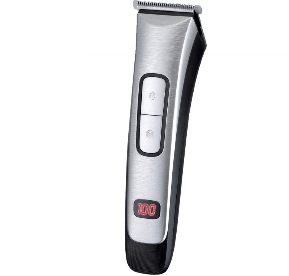 Lemei KM-236 Electric Rechargeable Hair Clipper with LED Trimmer 30 min  Runtime 4 Length Settings