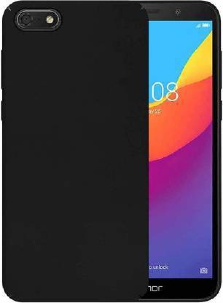 vmt stock Back Cover for Huawei Y5 PRIME 2018, Honor 7s (PLAY 7) (Black, Shock Proof)