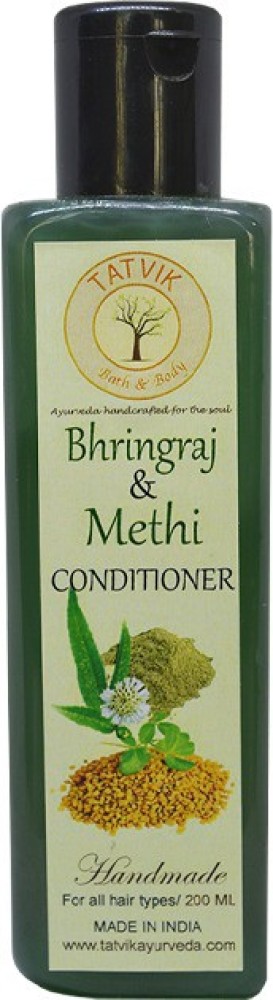 Tatvik Bath & Body Brhingraj and Methi Conditioner(Premium)(200ml)