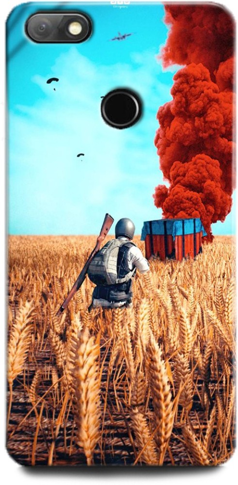 INDICRAFT Back Cover for Infinix Note 5, X604B / X604 PUBG, GAME, WHEATFIELD