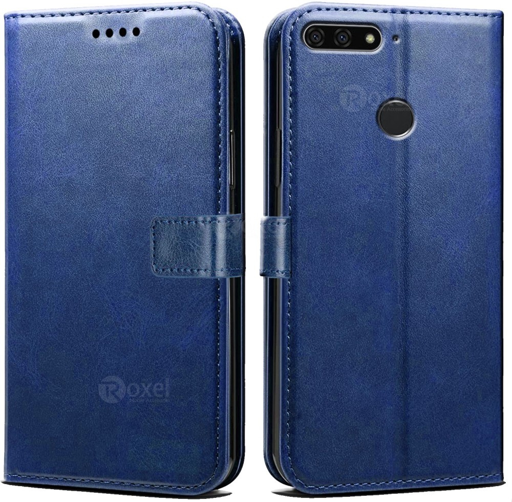 Roxel Wallet Case Cover for Honor 7A