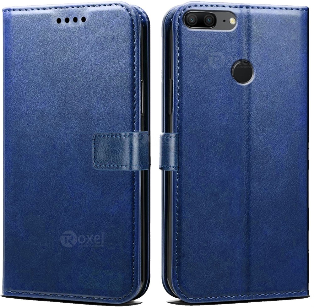 Roxel Wallet Case Cover for Honor 9 Lite