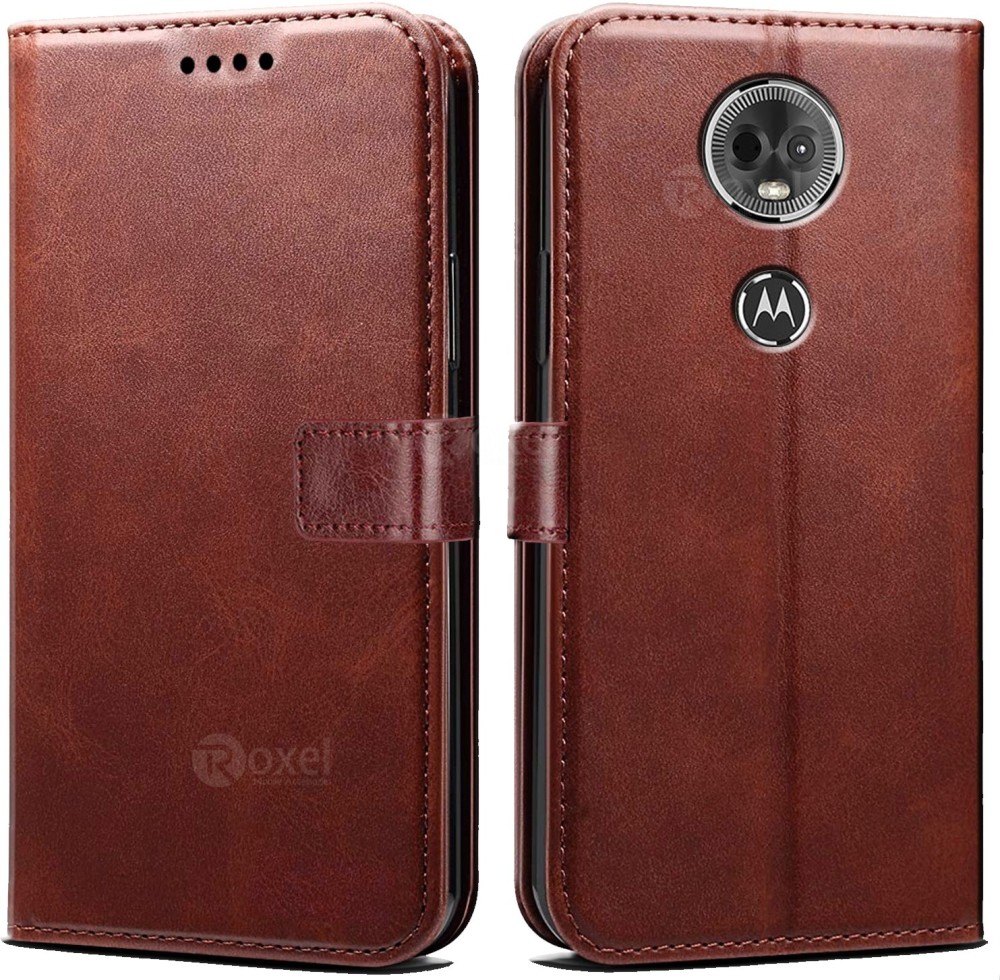 Roxel Wallet Case Cover for Motorola Moto E5 Plus