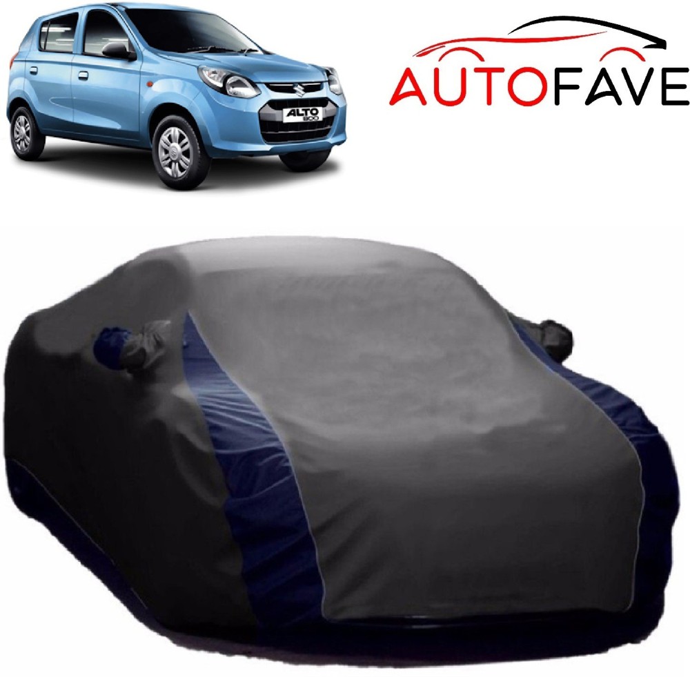 AutoFave Car Cover For Maruti Suzuki Alto 800 (With Mirror Pockets)