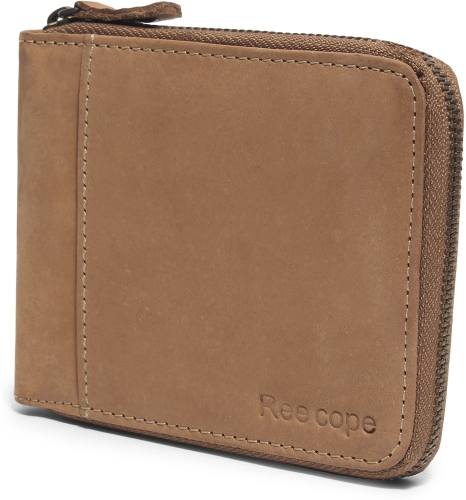 ree cope Boys Trendy, Casual, Formal Tan Genuine Leather Wallet